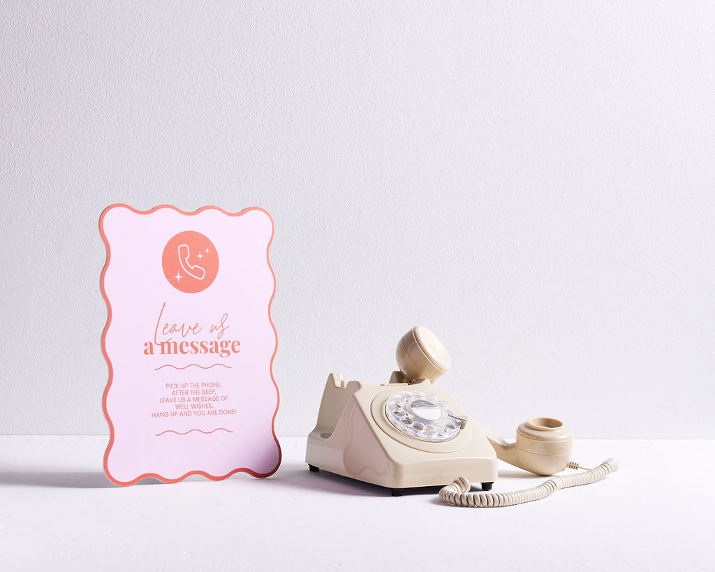 Sorbet Audio Guestbook Sign