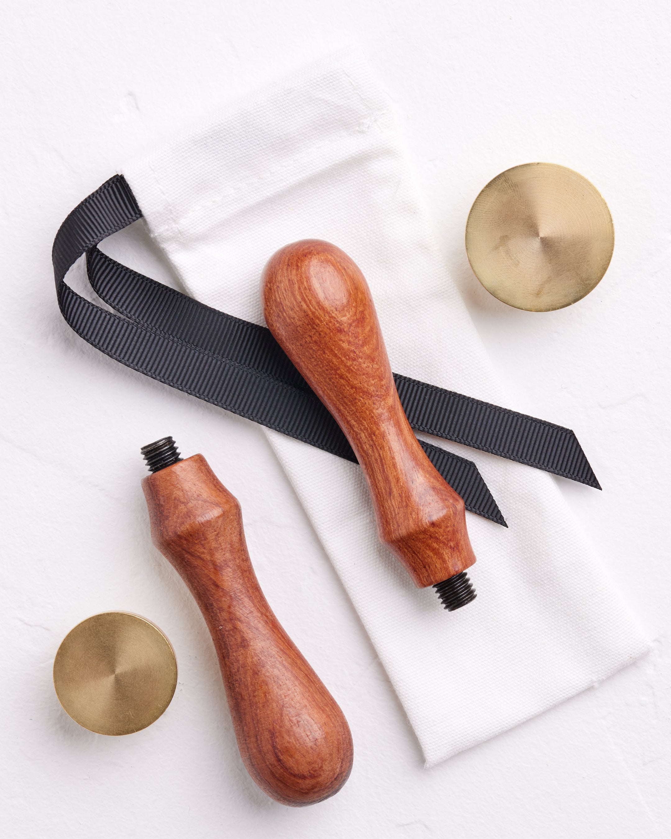 Blank 30mm Round Wax Seal Stamp