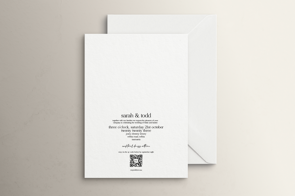 Amore Invitation