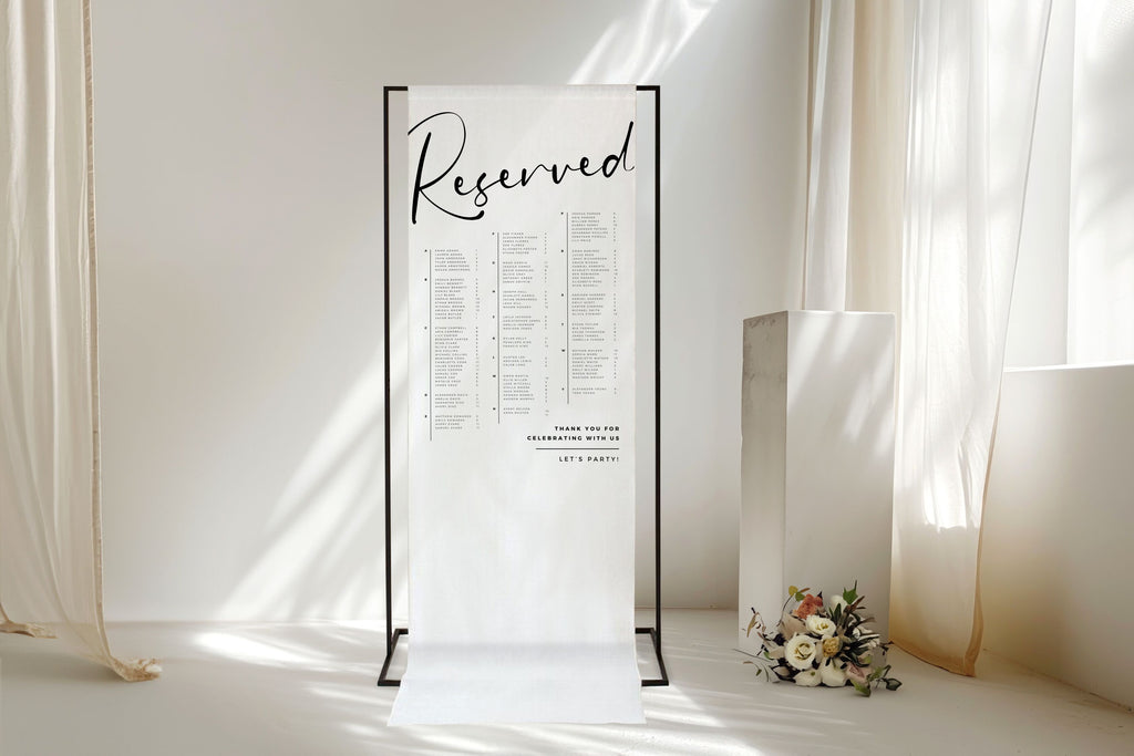 Graffico Linen Seating Chart