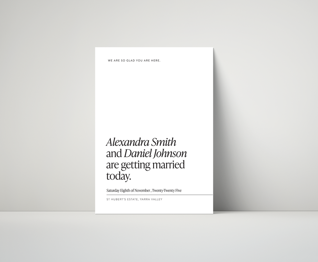 Bellamy Welcome Sign