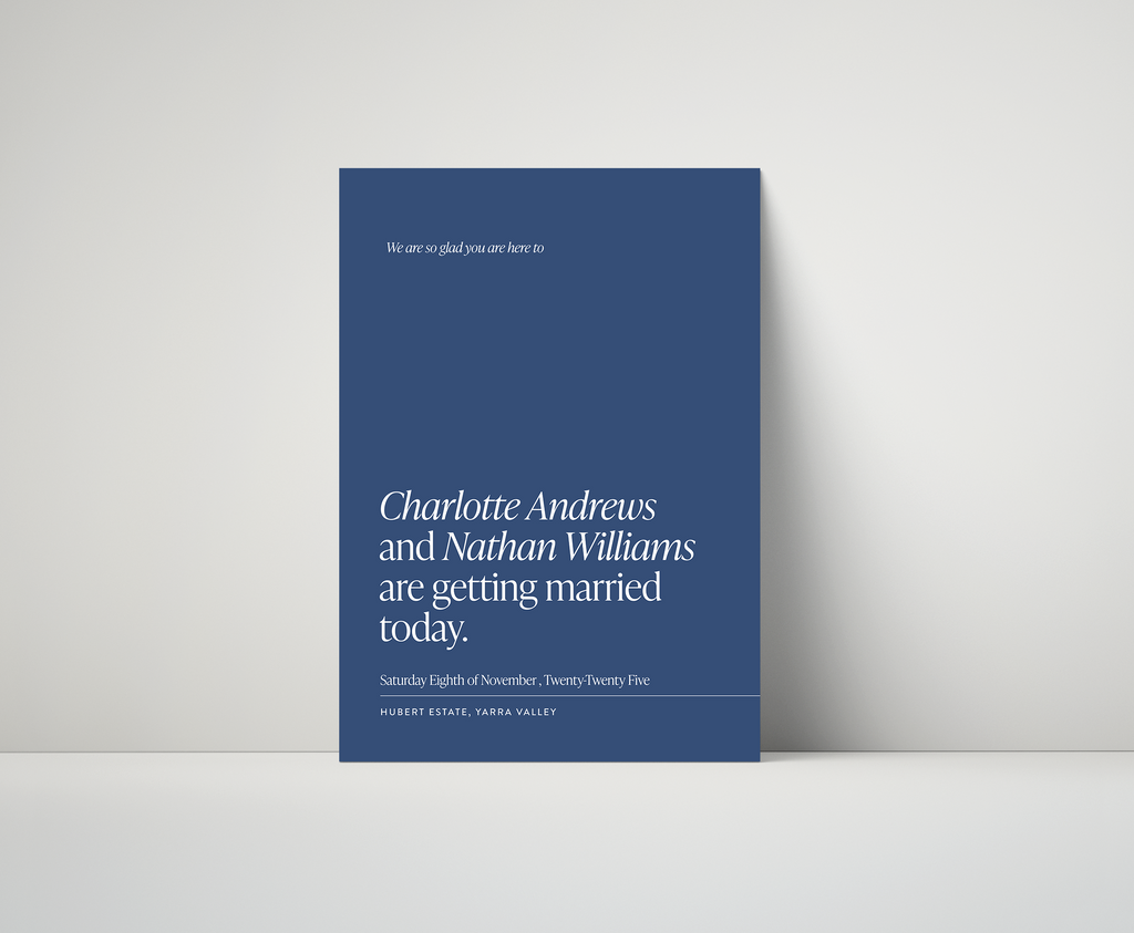 Bellamy Welcome Sign