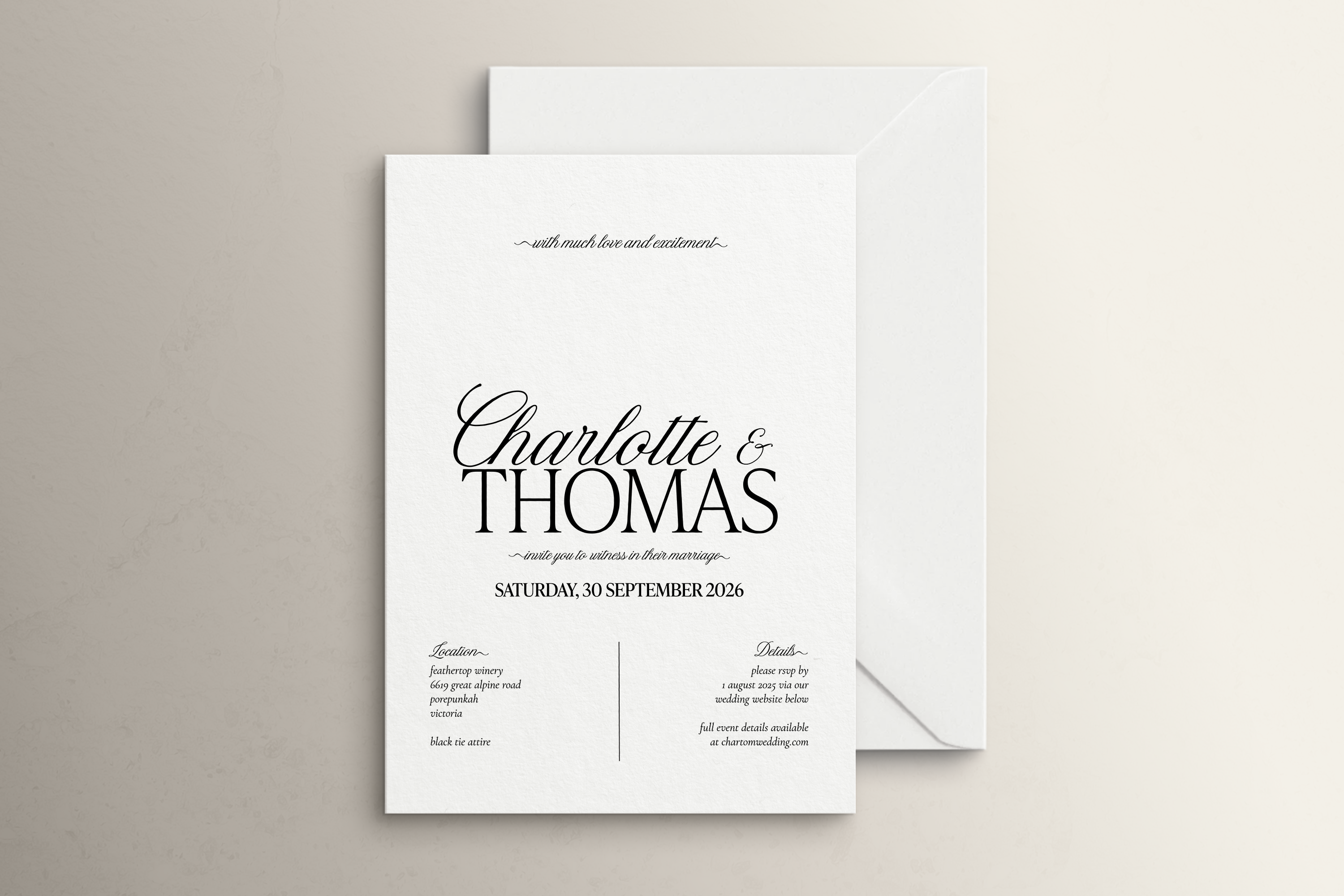 Renaissance Invitation