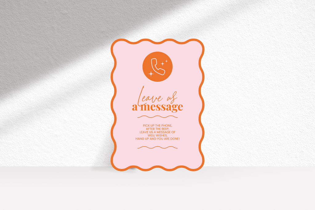 Sorbet Audio Guestbook Sign