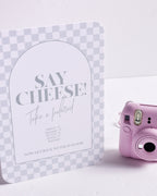 Checkmate Polaroid Guestbook Sign