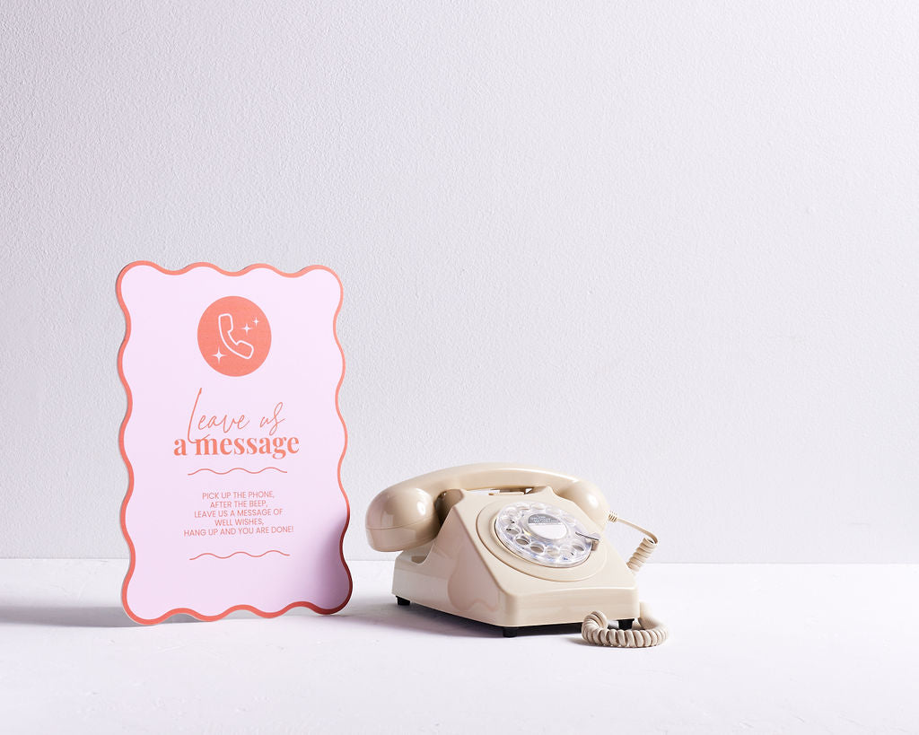 Sorbet Audio Guestbook Sign