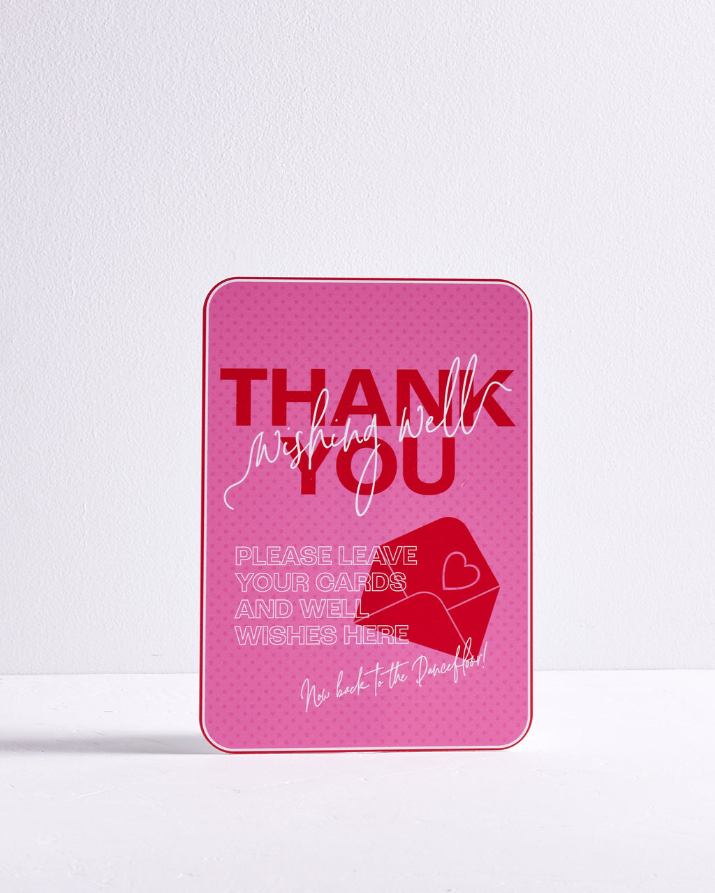 Polka Wishing Well Signage