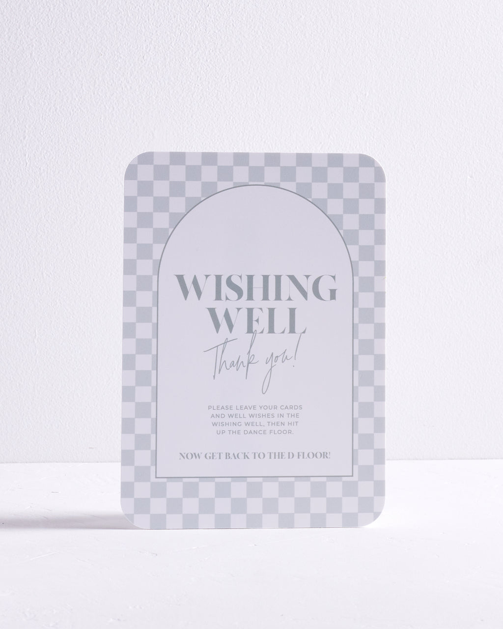 Checkmate Wishing Well Signage