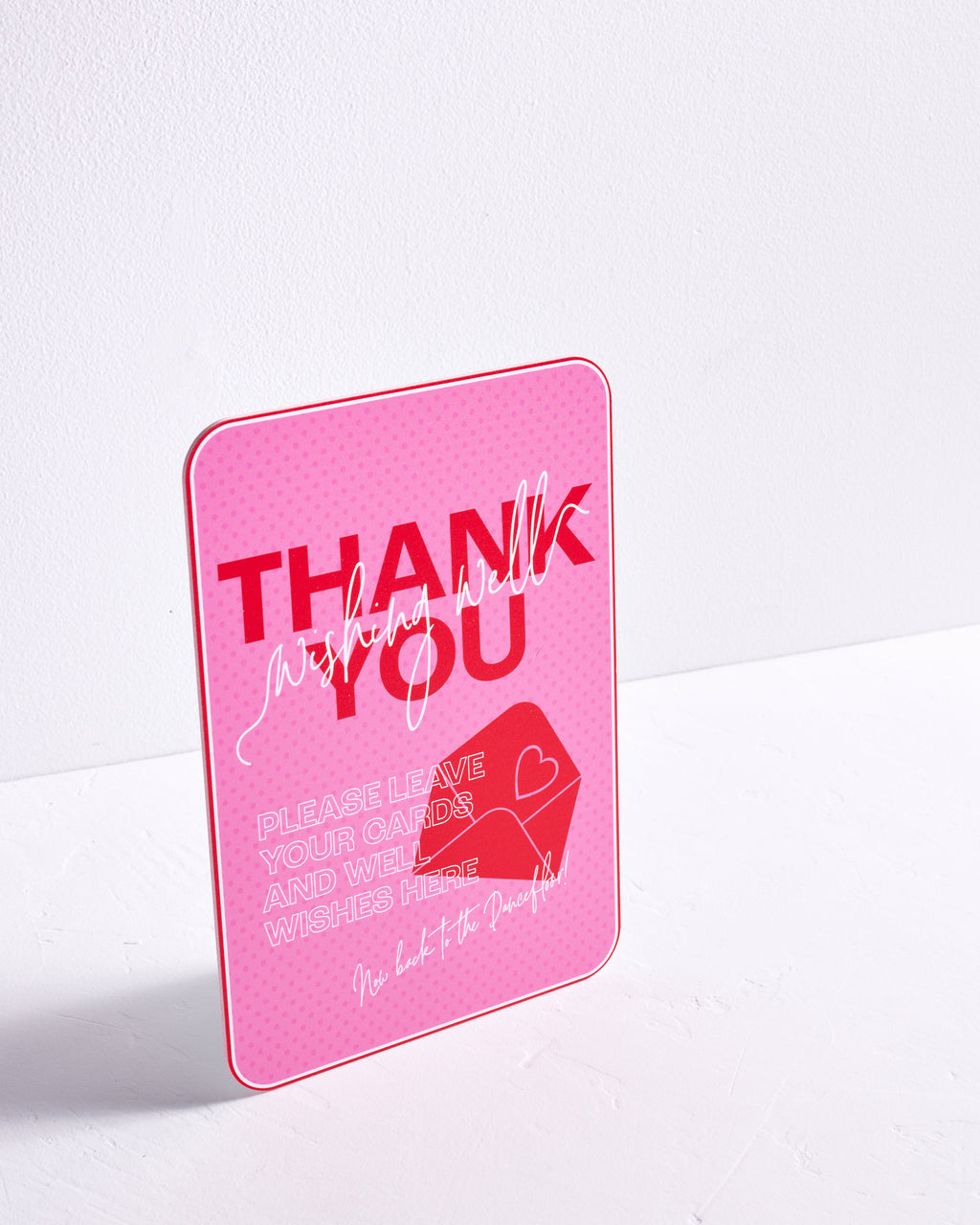 Polka Wishing Well Signage