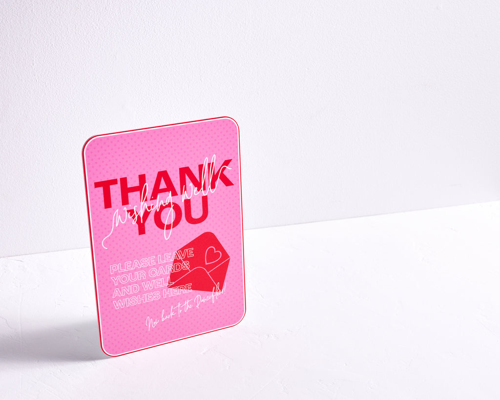 Polka Wishing Well Signage