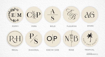 Semi - Custom Design Wax Seal Stamp