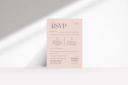 Soulful RSVP Card