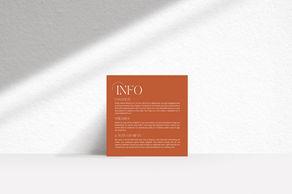 Soulful Details Card (Template)