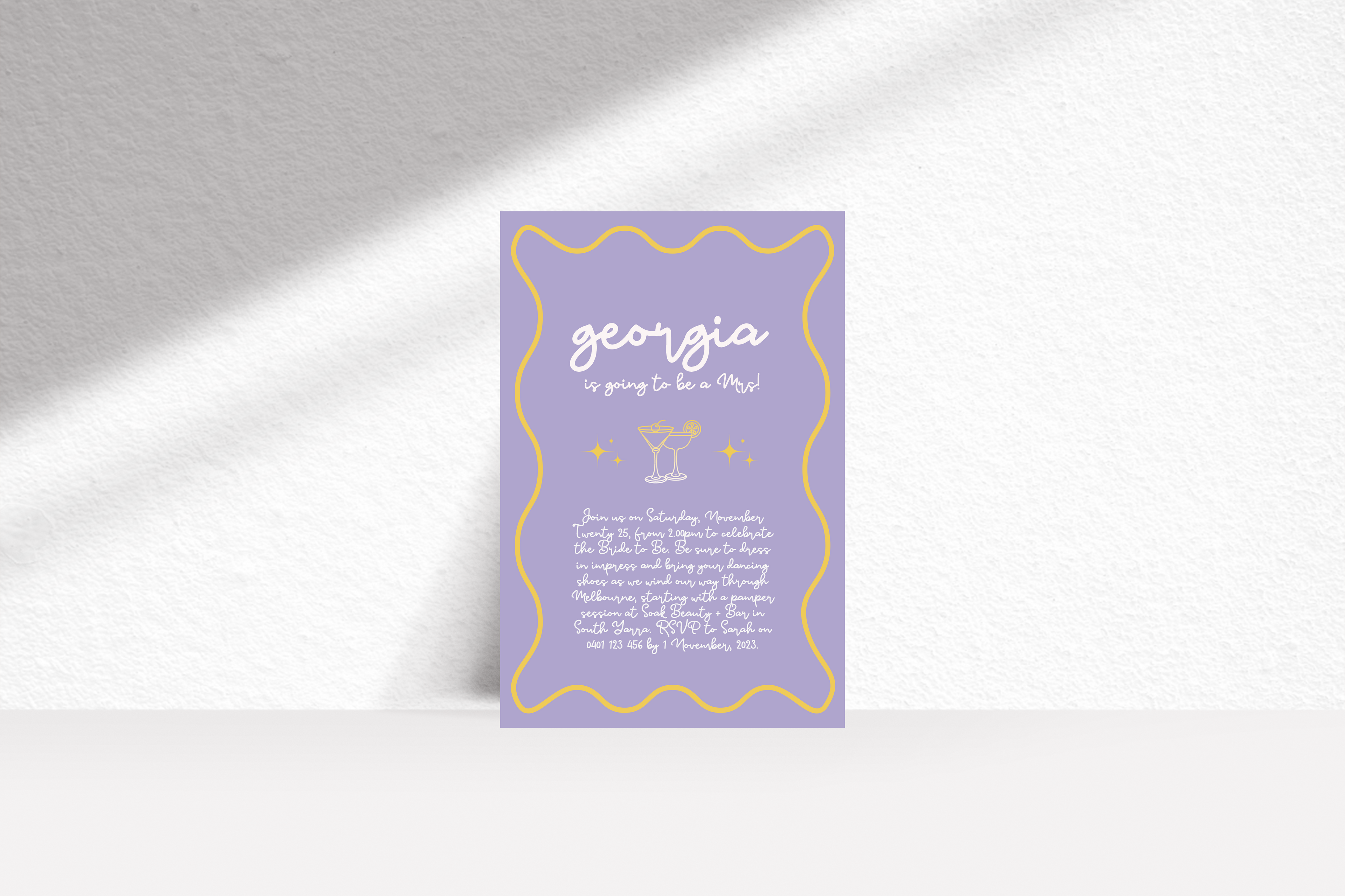 Whimsical Hens | Bridal Shower Invitation
