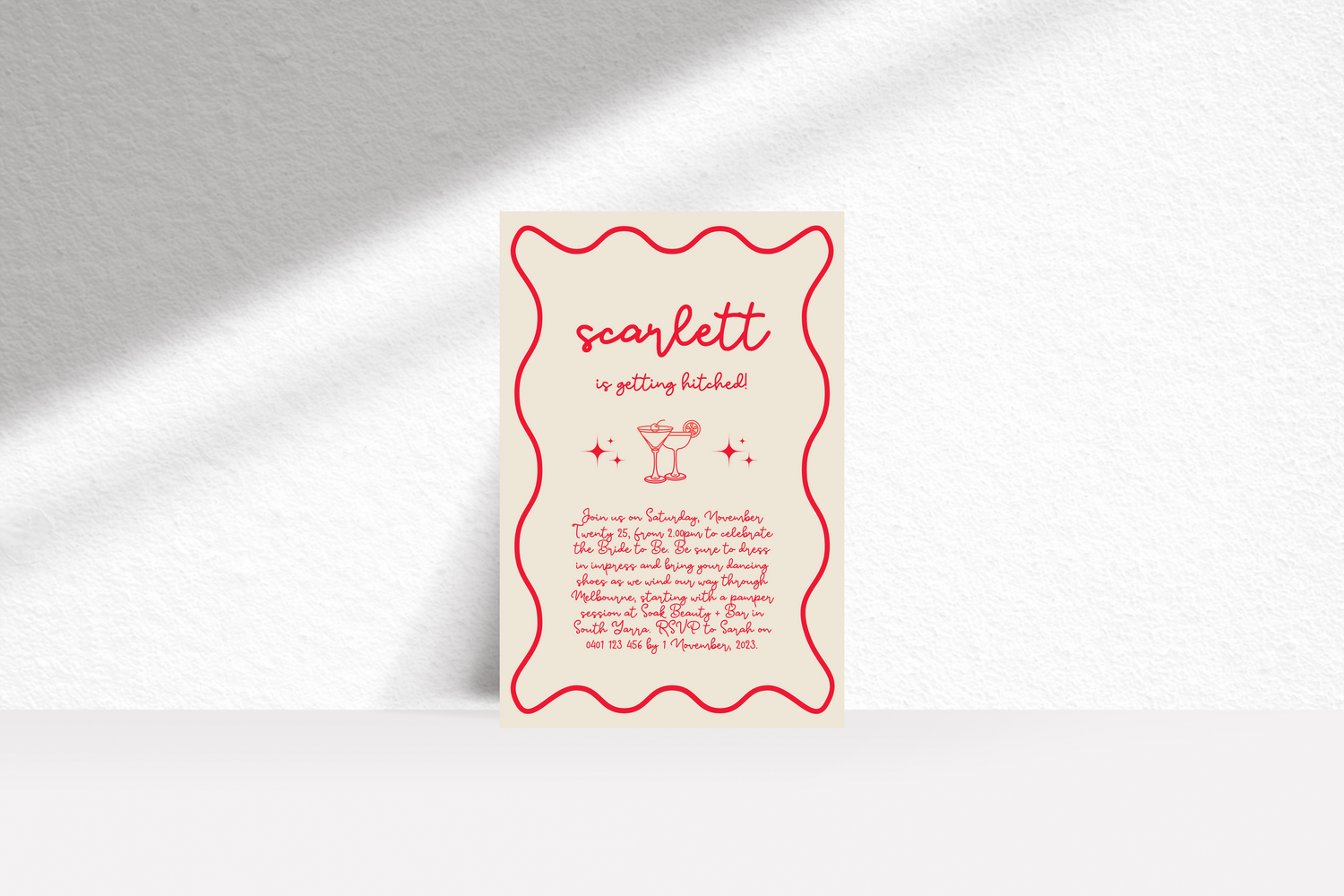 Whimsical Hens | Bridal Shower Invitation