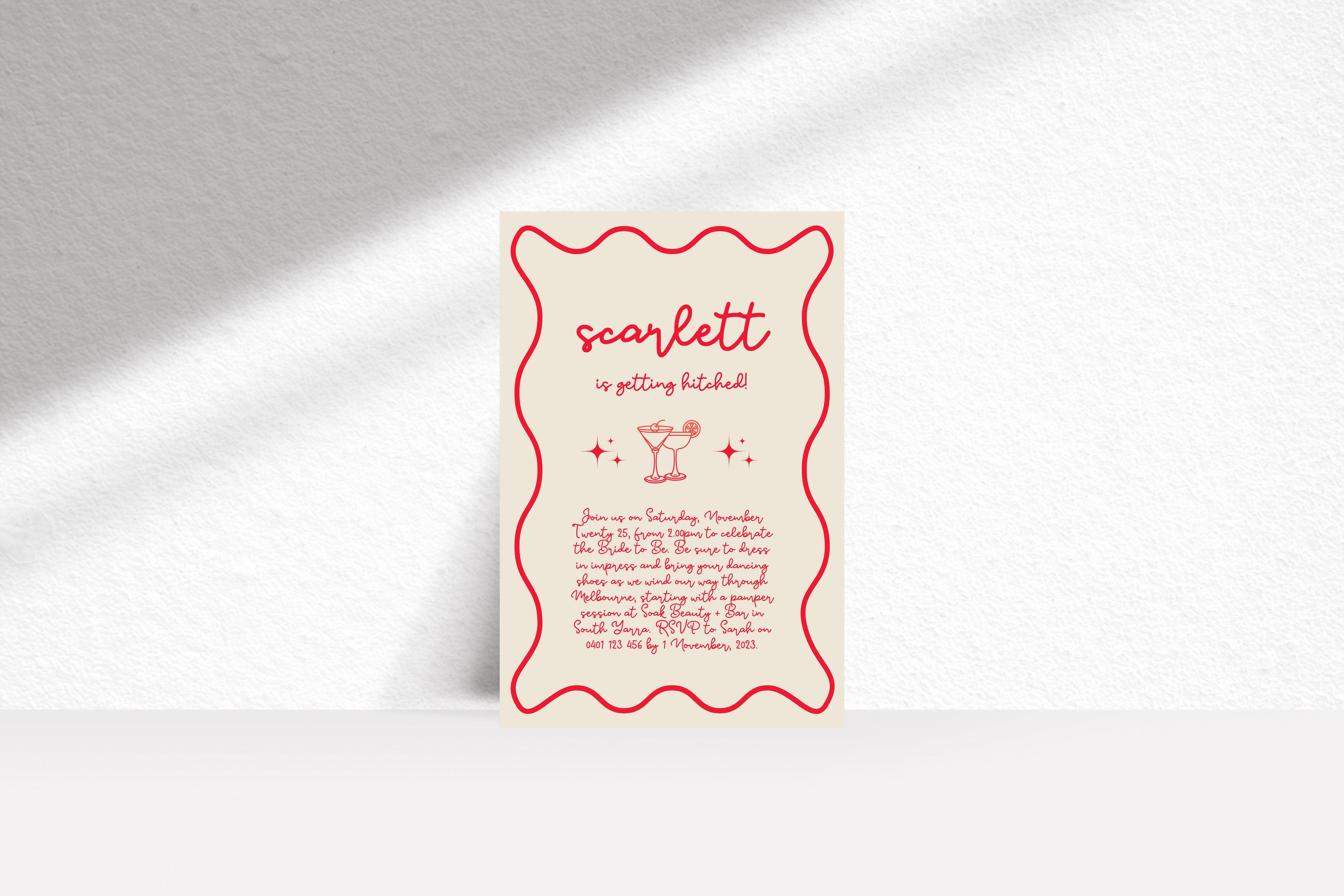 Whimsical Hens | Bridal Shower Invitation