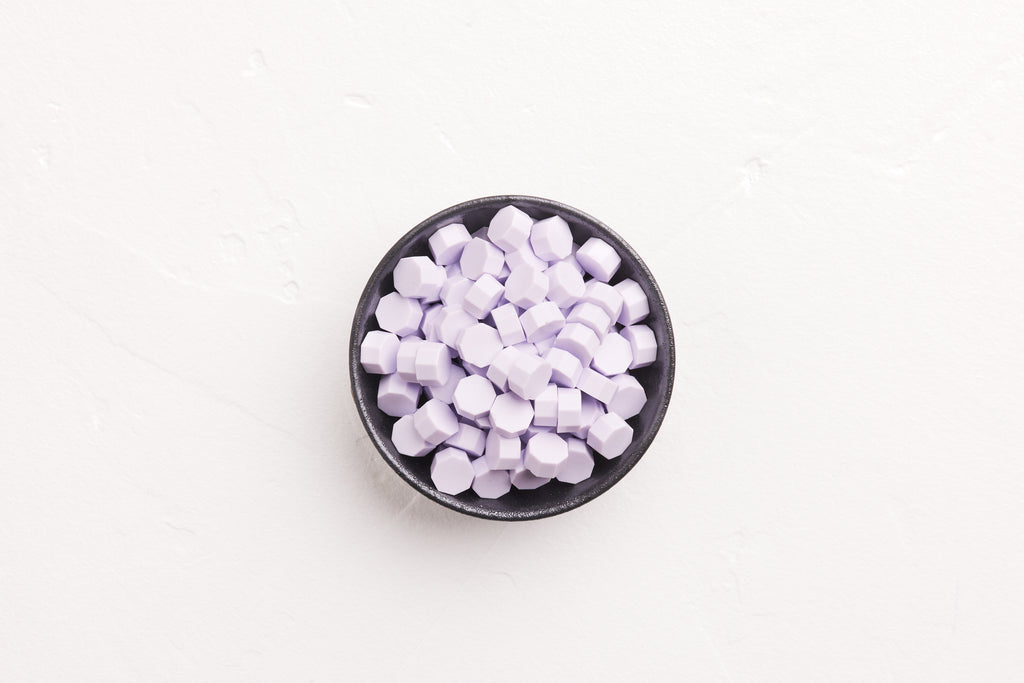 Lilac Wax Beads