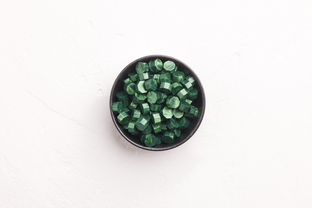 Emerald Wax Beads