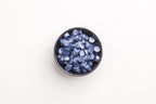 Dusty Blue Wax Beads