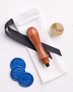 Peony Border Wax Seal Stamp